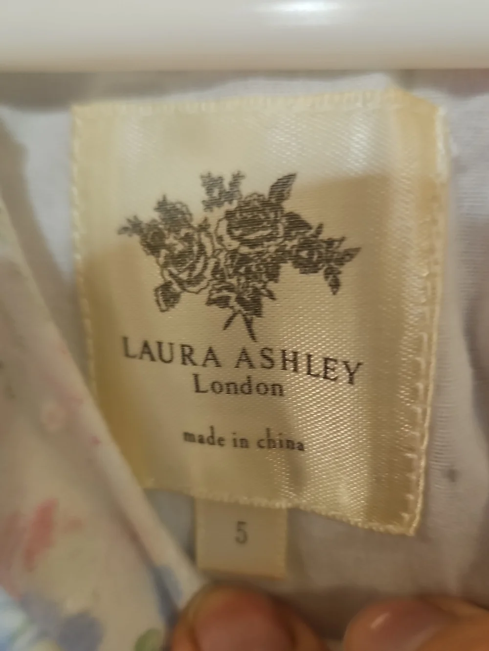 Laura Ashley Floral Cotton Dress